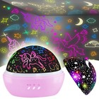 Night Light For Kids unicorn Light star Projector Gifts Kids Toddlers night B   
