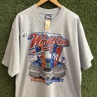 Vintage 90s Pro Player Yankees Vs Padres 1998 World Series T-shirt Mens Xl Nos