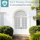 Frosted Window Privacy Film Static Cling Glass Cover 17 5x78 7in