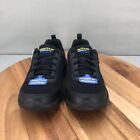 Skechers Slip Resistant Work Shoes Womens 6 Black Mesh Comfort Safety Cushion
