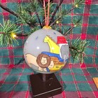 Noah s Ark Hand Painted Glass Christmas Ornament Noah s Ark Animals