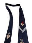 Vintage 1950s Rayon Swing Tie    Abstract Novelty Art Deco Necktie For Men 52x3 2 