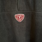 Pga Tour 1 4 Zip Fleece Sweater Mens Size Xl Black Pullover Partners Club Member