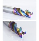 Klot Solid Carbide Dlc Coated Wear Resistance End Mill 1mm-20mm For Aluminum