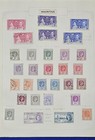 1937-1953 Mauritius Collection On 26 Album Pages Inc Hv s Mh  Mnh   U Large Cv