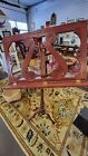 Music Stand Duet 19thc English Rosewood Adjustable Antique Rare Floating Spins
