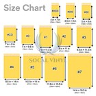 Any Size Yellow Kraft Bubble Mailers Mailing Shipping Envelopes Bags Shockproof