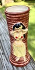 Vintage Stockton Islander Hula Girl Tiki Mug  Otigiri  omc 