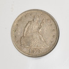 1875-s Twenty Cent 20c    About Uncirculated Ngc Au53 