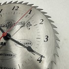 Vtg Craftsman 10  Sears Roebuck   Co  Saw Blade Shop Clock  not Working 