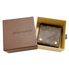 Louis Vuitton Monogram Jewelry Travel Pouch Brown Jewelry Case W  Outer Box  509