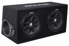 Kicker 43dc122 Comp Dual 12  Subwoofers vented Box mono Amplifier amp Wire Kit
