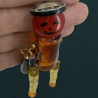 Antique Bakelite Brooch Celluloid Man Articulated Figural Jointed Person Boy 5   