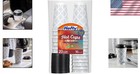 On-the-go 16oz Disposable Hot Cups With Lids  Leak-resistant   Stylish - 20 Pack