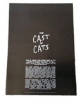 Cats Broadway Fisher Theatre Program 1984 - 1987