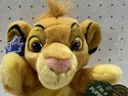 Vintage Disney The Lion King Simba Hand Puppet Plush Small Applause Stuffed Toy