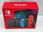 Nintendo Switch With Neon Blue And Neon Red Joy-con  hac-001-01  New