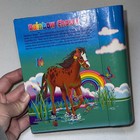 Lisa Frank Vintage Rainbow Chaser Horse Photo Picture Album 2000s Y2k