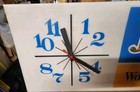 Jim Beam Everbrite Light Up Sign Clock Read   