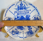 Vtg Mcm  pennsylvania Dutch Country  9  Souvenir Plate Farm Country Decor