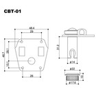 New Gotoh Cbt-01 Carbon-o-lite 4 In-line Lightweight Bass Tuners For Fender  