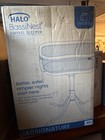 Halo Bassinest Swivel Sleeper 4 0 Signature Bassinet White Mesh Adjustable