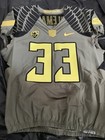 Nike Oregon Ducks Game Football Jersey Used Team Issued Military Uniform Worn Pe