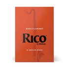 D Addario Rico 10 Pack Bass Clarinet Reeds Strength 2 5 Unfiled For Students