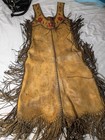 100  Indian Wine Native American Buckskin Dress