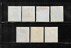 Barbados Scott  102-108 1906 Nelson Monument Wmk 1 - Mint  Hinged