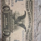 United States  1 Silver Certificate Blue Seal Serial H28547975a Circulated