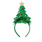 Christmas Tree Headbands Women Party Gifts Decorations Fashion Hair Accessory