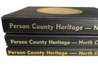 Heritage Of Person County North Carolina Family Genealogy History Vol 1  2  3