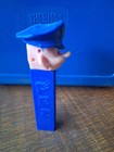 Vintage Pez No Feet Pez Pal Policeman Blue Stem
