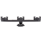 Triple Hot Shoe Bracket Mount Holder Hot Shoe Base Camera Support For Fill Light