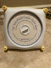 The Tooth Fairy s Baby Tooth Bank Yellow   White Vintage 1990 6  X 6  X 4    New