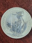 2000 British Britannia  999 1 Oz 2 Pound Silver Bullion Coin Elizabeth Ii