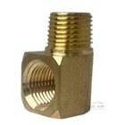 2 Pack 1 8  Npt Brass Street Elbow 90 Degree Pipe Thread Fitting Male Female