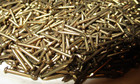 100--vintage Nos  1 2  X  17  Solid Brass  Round Dome Head Escutcheon Pins-nails