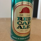 Red Cap Ale Carling Beer Can Empty Vintage 12oz Pull Top
