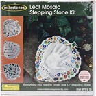  Milestones Decorative Mosaic Leaf Stepping Stone Kit For Flower Beds  