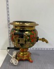 Vintage Russian Electric Samovar Zst Tula Khokhloma Hand Painted 1988 Soviet