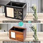 Pet Memorial Urns For Dog Or Cat Ashes  Large Wooden Funeral Cremation Urns W   