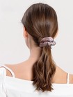 10 Pack Assorted Color Small Velvet Scrunchies For Thin Hair Women Elastic Ha   