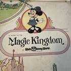 Vintage Original 1979 Walt Disney World Magic Kingdom Souvenir Map Opening Years