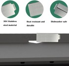 Grease Trap For Blackstone Griddle  Stainless Steel Rear Grease Gate For Blackst