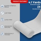 Gauze Rolls 3 Inch 36 Rolls     Premium Quality Lint And Latex-free Rolled Gauz   