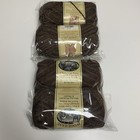 Wool-ease Yarn 4 Skeins Acrylic Lamb Wool Blend 2 5oz Worsted Weight Wood 232