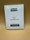 Nokia 8260 Mobile Cell Phone Original Printed User s Guide Manual Vintage