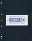 1 3 Off  8 00 Scott Value - 1985 Monaco 100 Years Of Stamps S s Cv Mnh Nh Umm